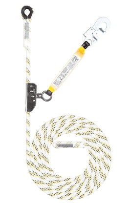 Средство защиты ползункового типа на гибкой анкерной линии	AlpLine10