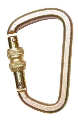 Карабин грушевидный винтовой AZ 017