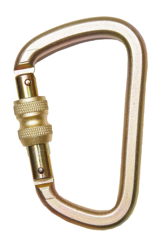 Карабин грушевидный винтовой AZ 017