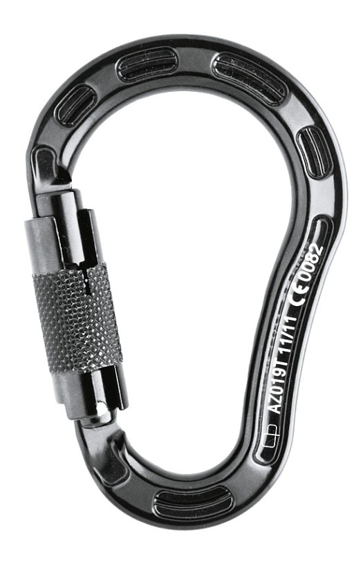 Карабин грушевидный автомат алюминиевый AZ 019T