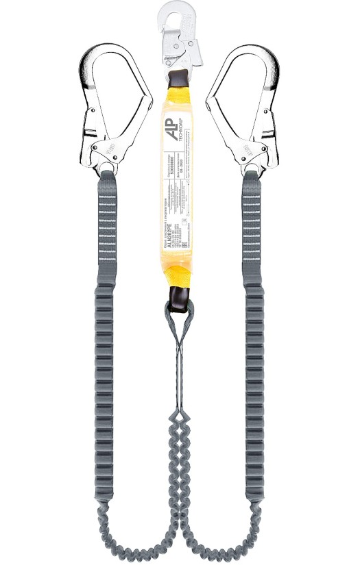 Строп двойной с амортизатором эластичный ALN 202 PE