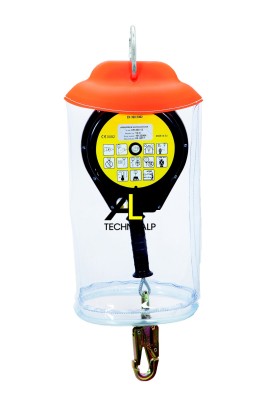 Чехол полимерный для оборудования (блокирующего устройства) OS030 HV 390 мм (оранжевый /прозрачный)