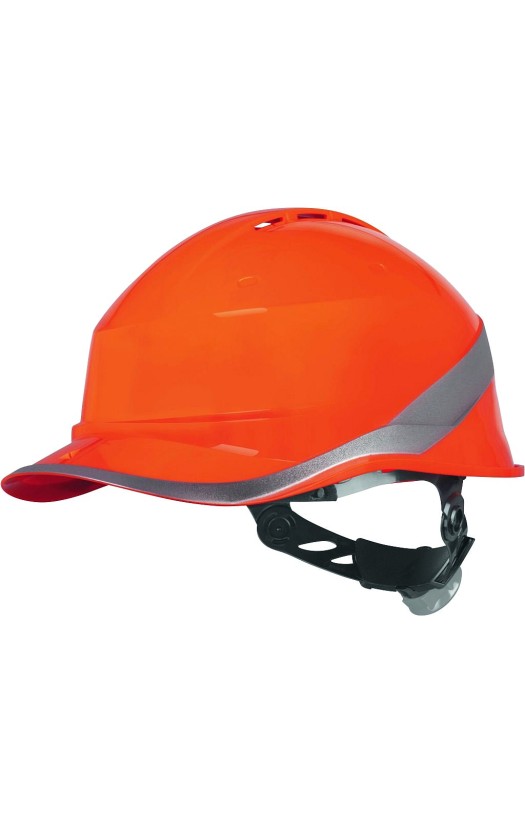 Каска защитная DIAMOND VI WIND оранжевая (DIAM6WTRORFL)