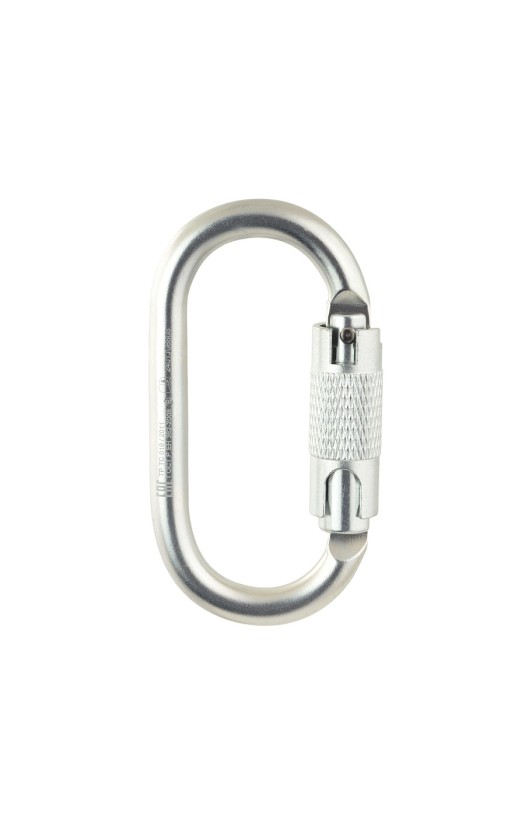 Карабин «Стальной Овал автомат» с байонетной муфтой keylock (vnt 1010) (класс В)