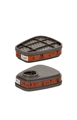 Фильтр противогазовый MFA, модель 6113 (марка и класс A1)