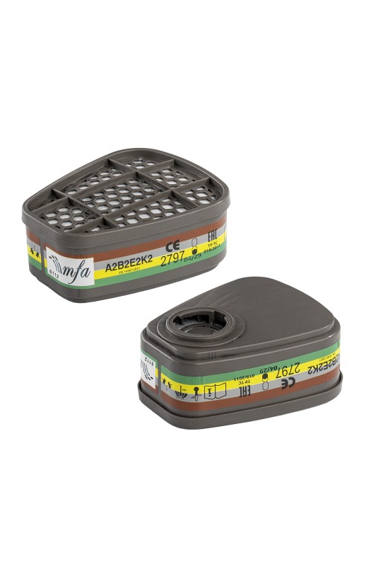 Фильтр противогазовый MFA, модель 6112 (марка A2B2E2K2)