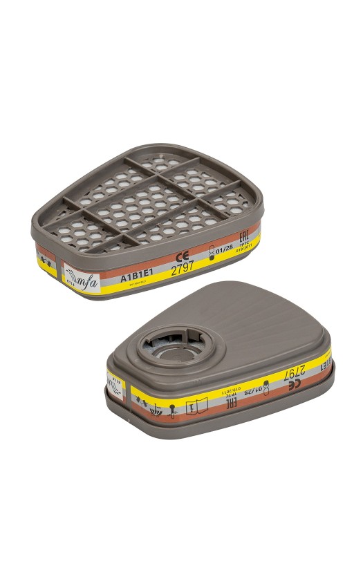 Фильтр противогазовый MFA, модель 6114 (марка и класс A1B1E1)