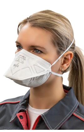 Полумаска фильтрующая MFA, модель A-167 (класс защиты FFP1)