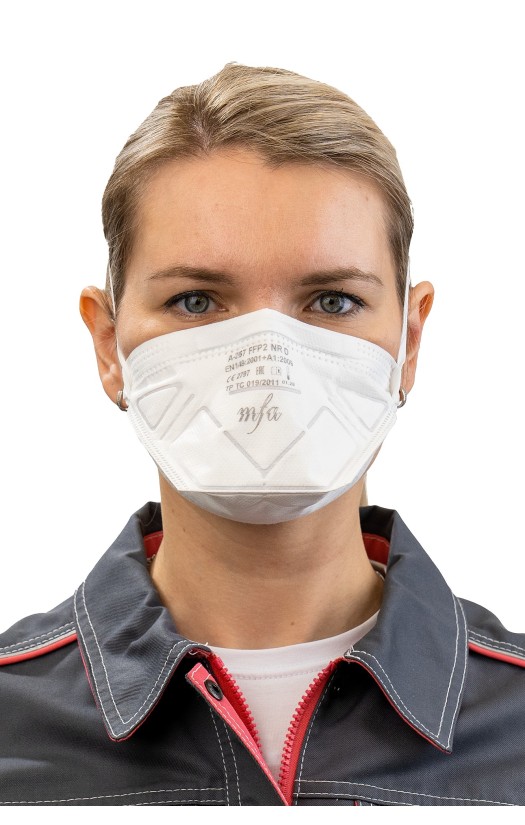 Полумаска фильтрующая MFA, модель A-267 (класс защиты FFP2)