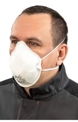 Полумаска фильтрующая MFA, модель F-267 (класс защиты FFP2)
