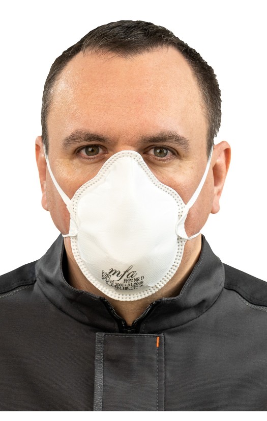 Полумаска фильтрующая MFA, модель F-267 (класс защиты FFP2)