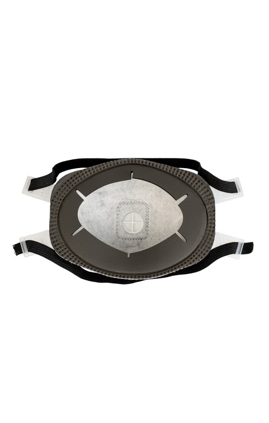 Полумаска фильтрующая MFA, модель D-267V-AC (класс защиты FFP2) с клапаном выдоха, с угольным фильтром