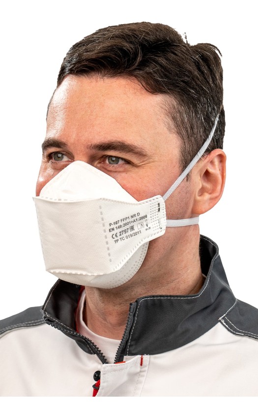 Полумаска фильтрующая MFA, модель P-167 (класс защиты FFP1)