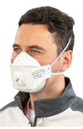 Полумаска фильтрующая MFA, модель P-167V (класс защиты FFP1 с клапаном выдоха)