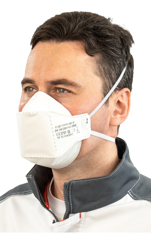 Полумаска фильтрующая MFA, модель P-267 (класс защиты FFP2)