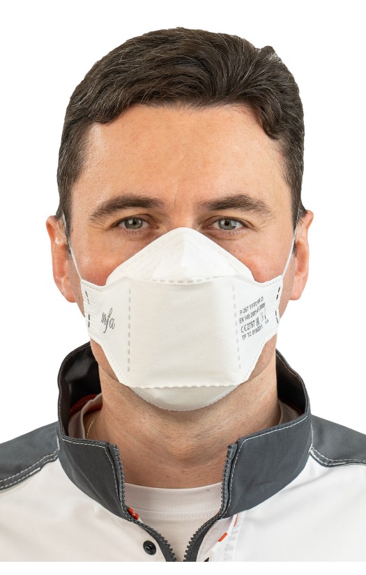 Полумаска фильтрующая MFA, модель P-267 (класс защиты FFP2)