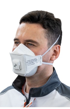 Полумаска фильтрующая MFA, модель P-367V (класс защиты FFP3 с клапаном выдоха)