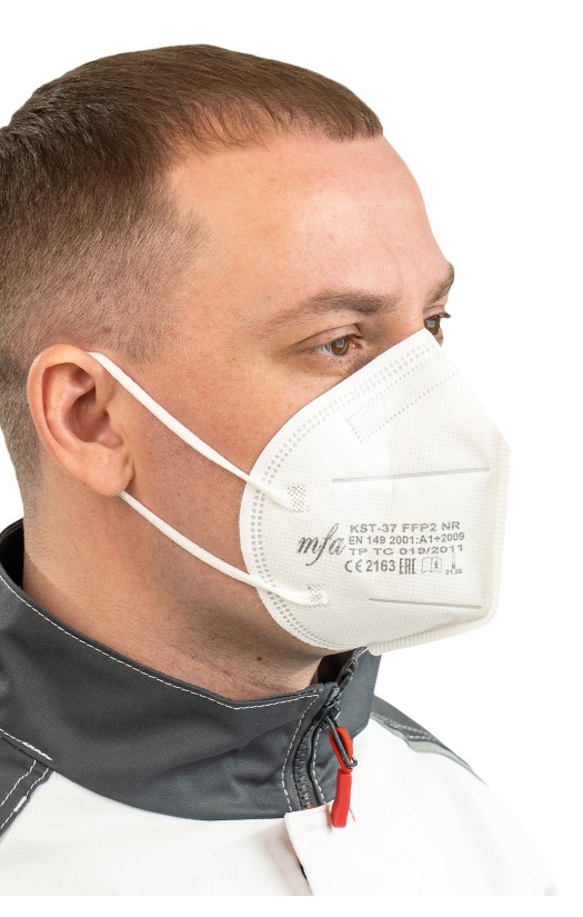 Полумаска фильтрующая MFA, модель KST-37 (класс защиты FFP2)