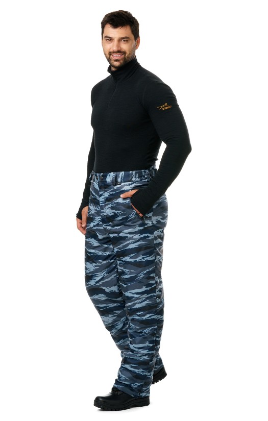 Брюки мужские зимние камуфлированные «Секьюрити»