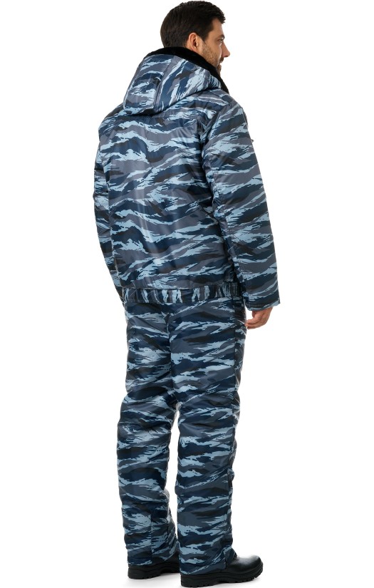 Куртка мужская зимняя камуфлированная «Секьюрити»