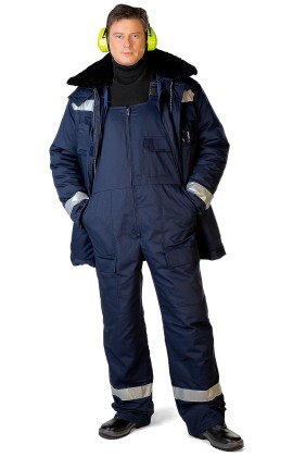 Полукомбинезон мужской утепленный  «Юпитер»