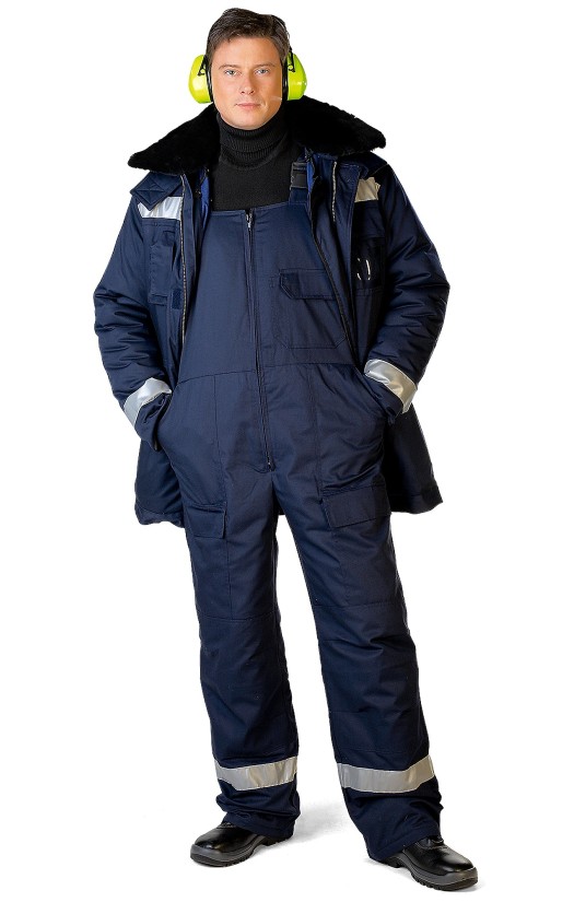 Полукомбинезон мужской утепленный  «Юпитер»