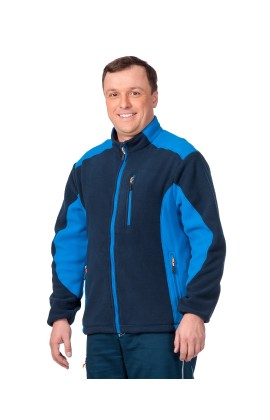 Куртка флисовая «Софт» синяя