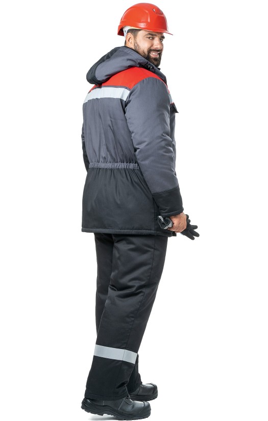 Куртка мужская зимняя «Молоток» серая