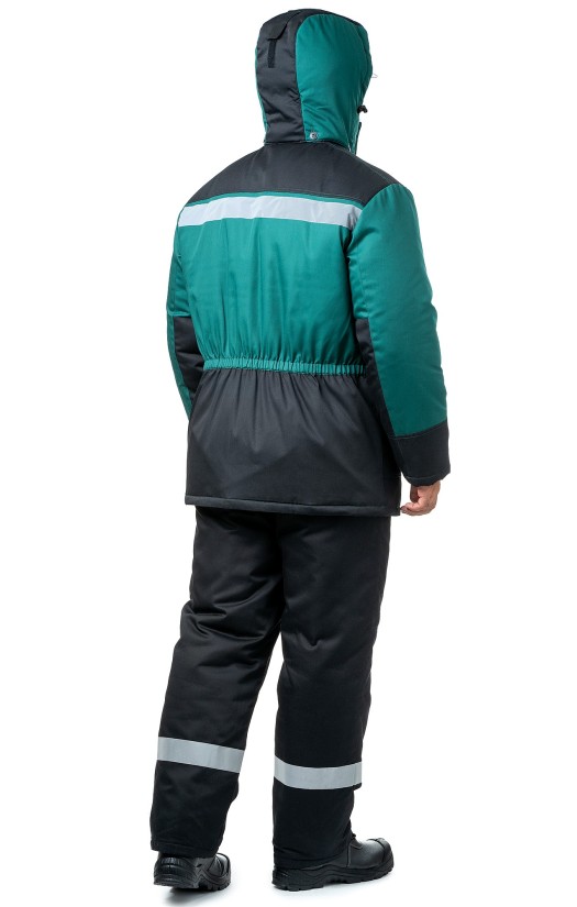 Куртка мужская зимняя «Молоток» зеленая