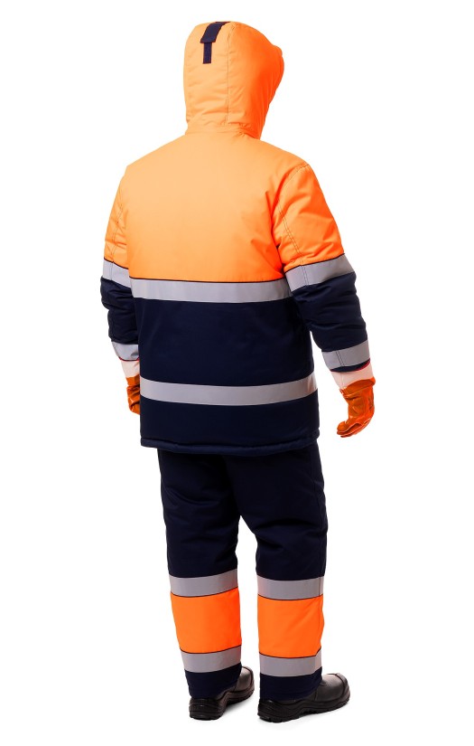 Куртка зимняя сигнальная «Магистраль»