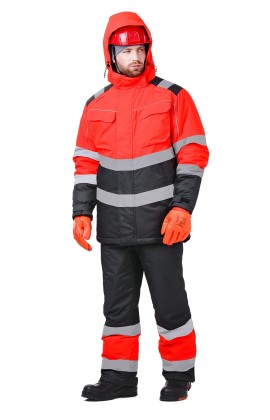 Куртка зимняя сигнальная «Гелиос»