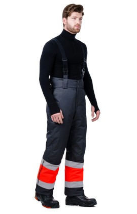 Брюки зимние сигнальные «Гелиос»