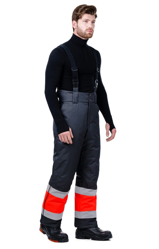 Брюки зимние сигнальные «Гелиос»