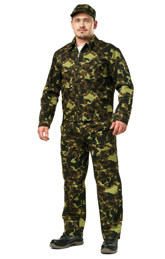 Костюм мужской летний лётный камуфлированный