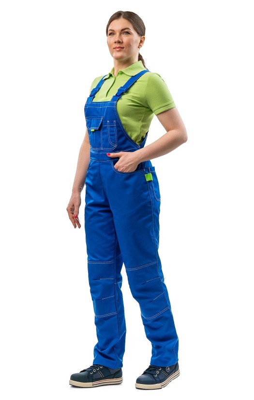 Полукомбинезон женский летний «Сити» васильковый