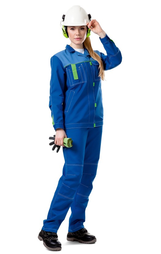 Куртка женская летняя «Сити» васильковая