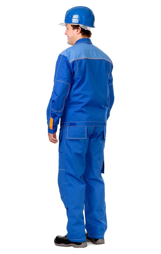 Куртка мужская летняя «Сити-Мастер» васильковая