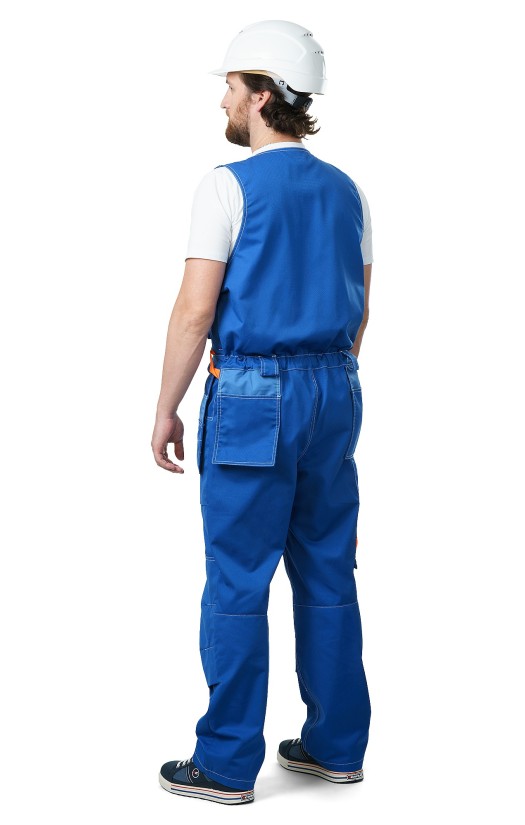 Полукомбинезон мужской летний «Сити-Мастер» васильковый