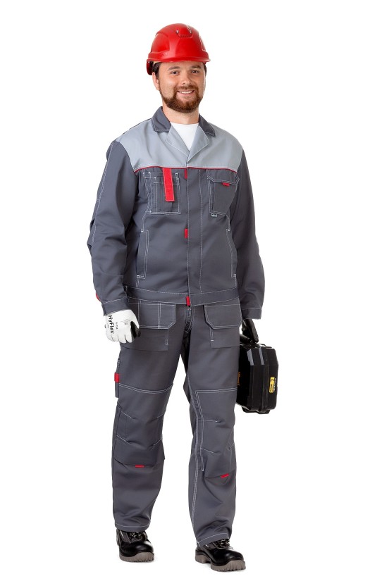 Куртка мужская летняя «Сити-Мастер» темно-серая