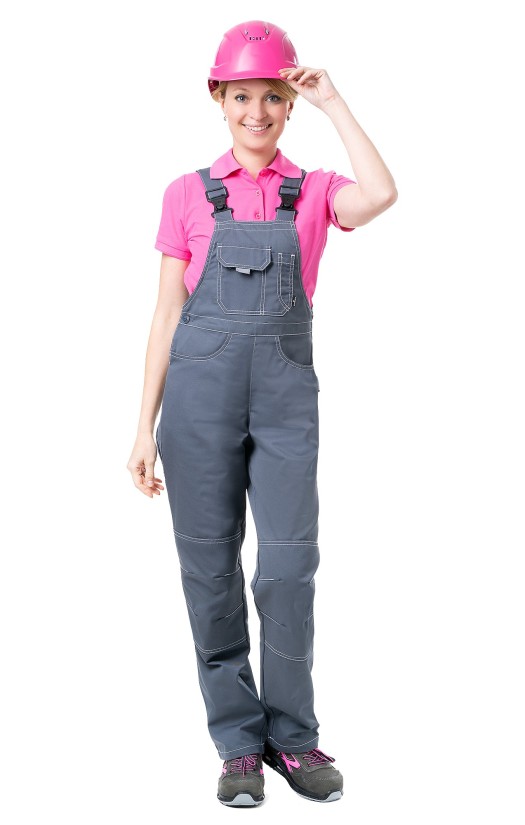 Полукомбинезон женский летний «Сити» темно-серый