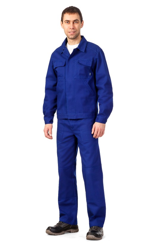 Костюм мужской летний «Энергия» васильковый