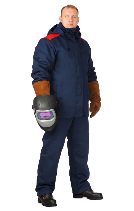 Костюм сварщика мужской зимний «Марс», 2 класс защиты