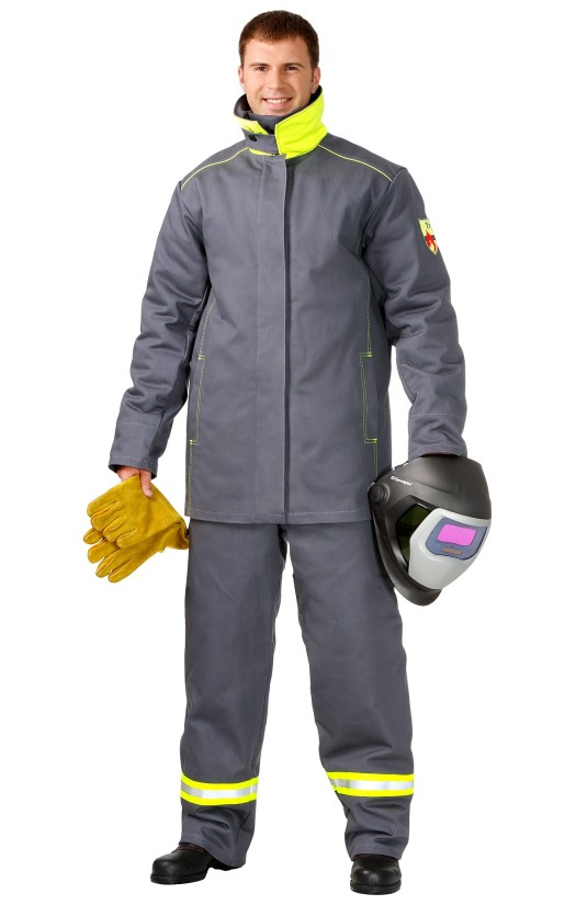 Костюм сварщика мужской зимний «Цезарь», 2 класс защиты