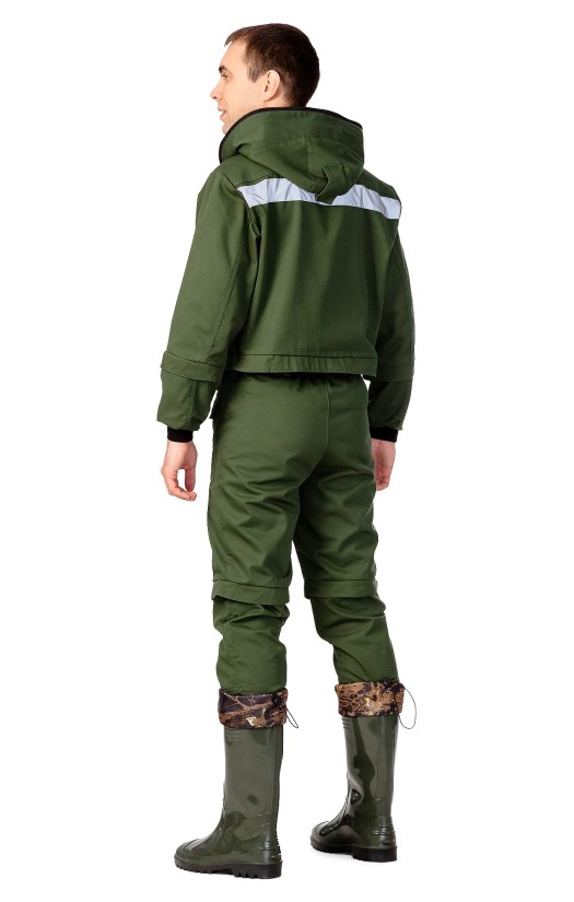 Костюм мужской противоэнцефалитный «Лес» зеленый