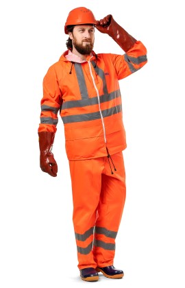Костюм сигнальный влагозащитный «Экстра Вижен» (Extra Vision WPL) флуоресцентный оранжевый