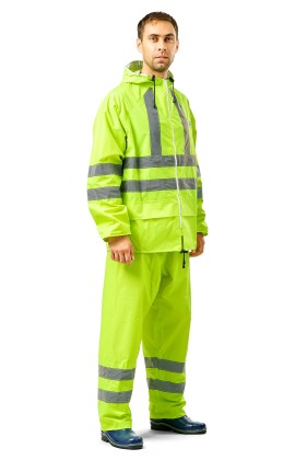 Костюм сигнальный влагозащитный «Экстра Вижен» (Extra Vision WPL) флуоресцентный желтый