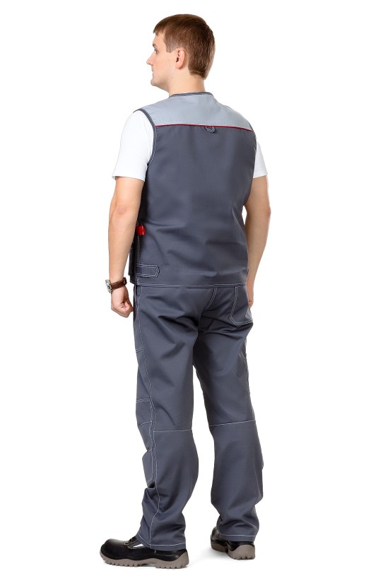 Жилет «Сити» темно-серый