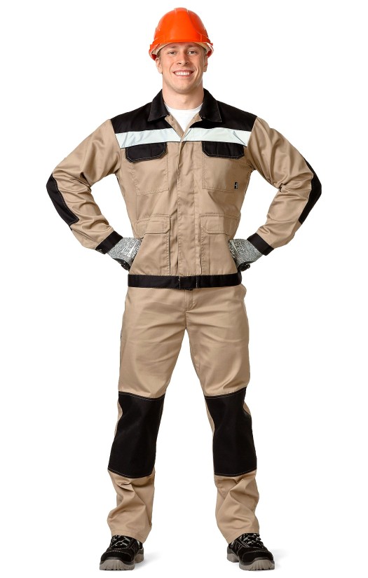 Костюм мужской летний «Молоток» бежевый