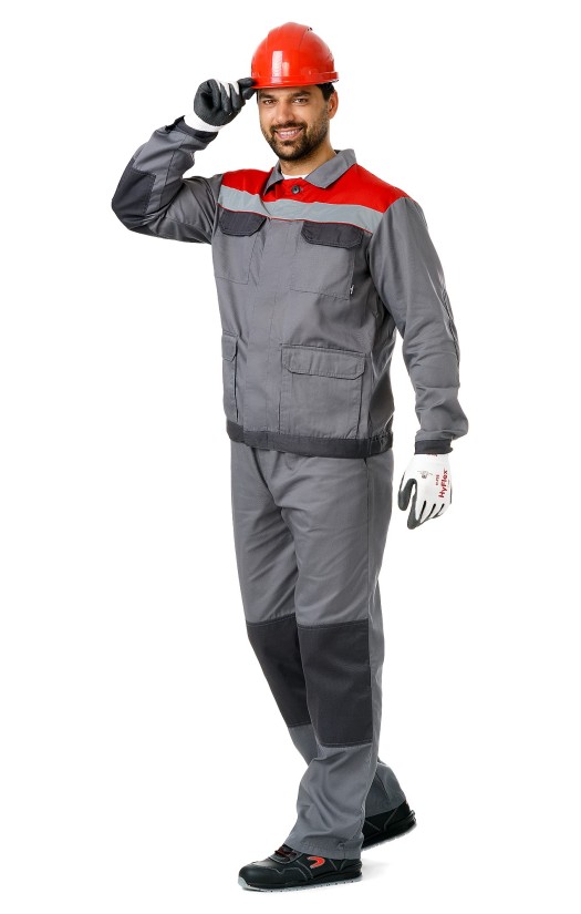 Костюм мужской летний «Молоток» серый