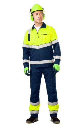 Костюм мужской летний сигнальный «Люмос»